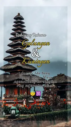Galungan Kuningan
