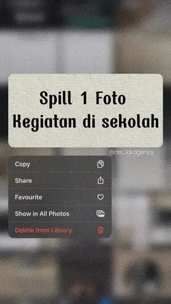 Kegiatan di sekolah