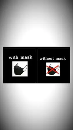 mask on/off