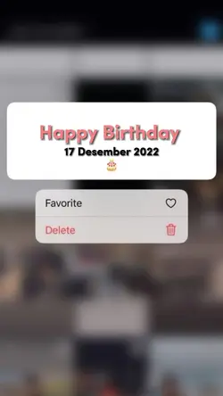 selamat ulang tahun