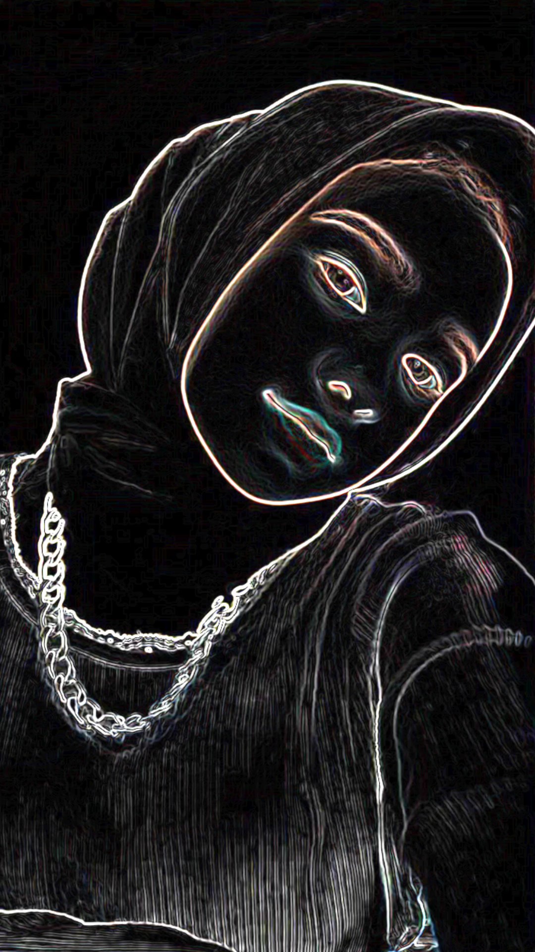 Efek neon Viral