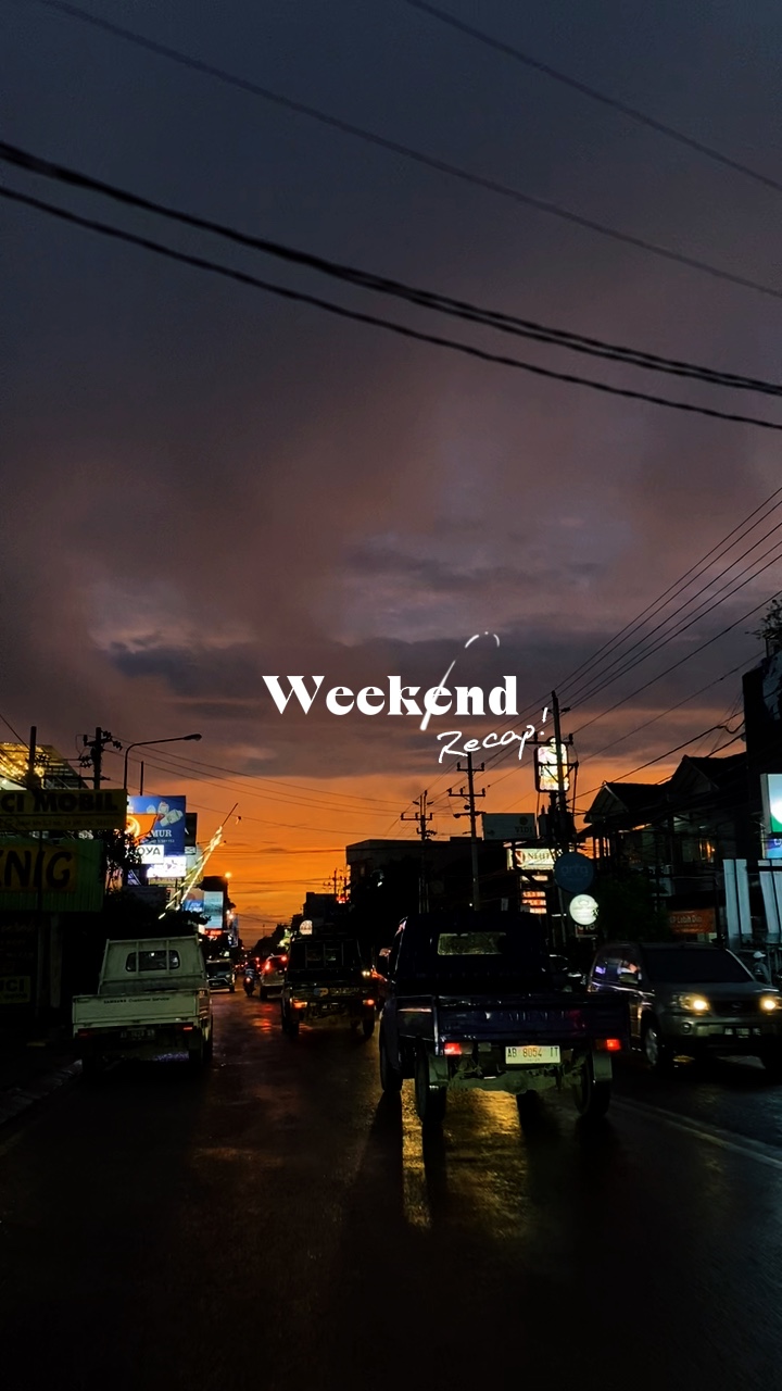 Weekend recap!
