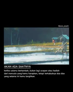 Akan Ada Saatnya !