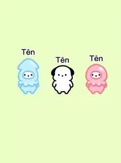 Mẫu 3 người cuteee