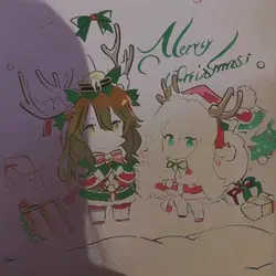 손 동작 그림자