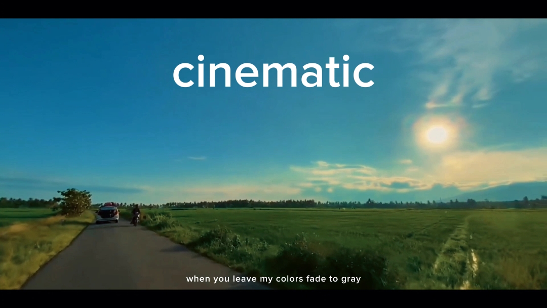 cinematic lirik
