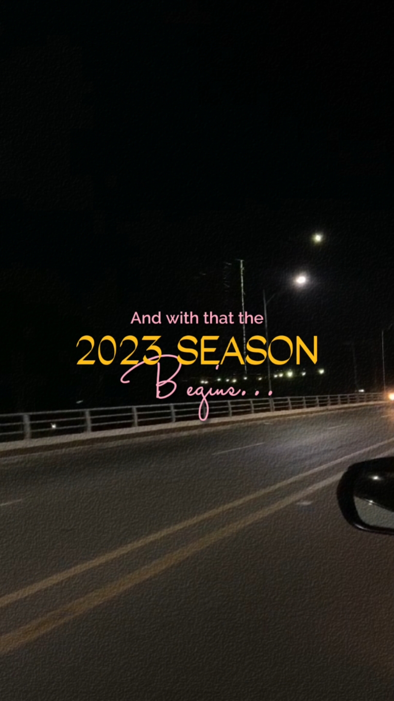 La saison 2023 commence.