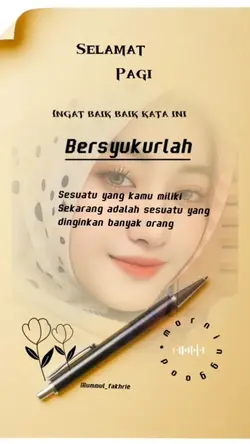 Syukran ya Rabbi