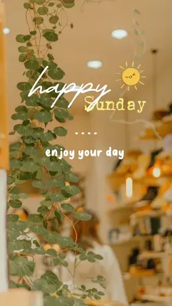 Happy Sunday 