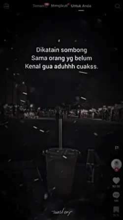 Dikatain Sombong Ama