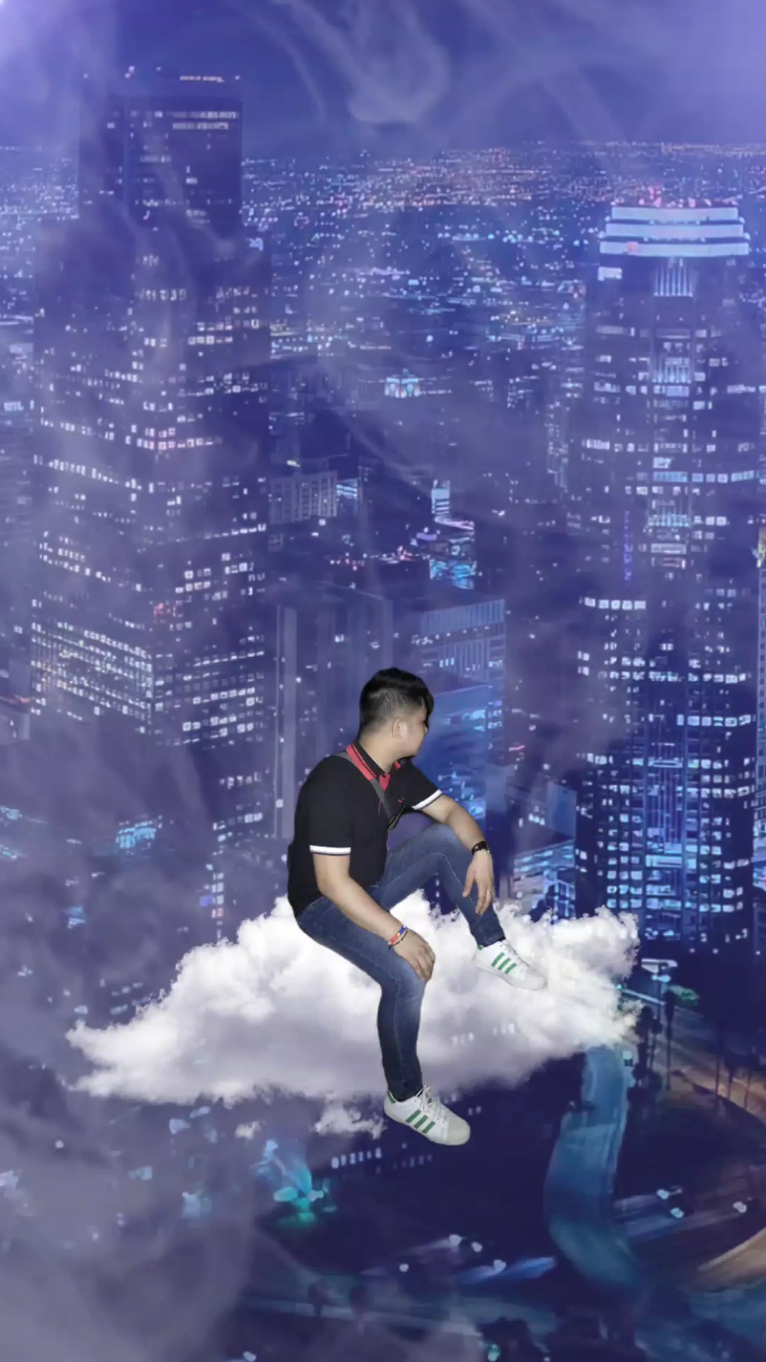 flying clouds