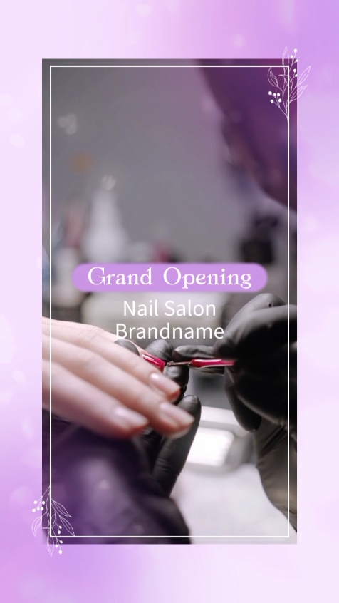 Promoção do salão de beleza de inauguração