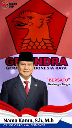 GERINDRA WAJIB PAKE