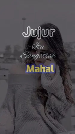 Jujur mahal