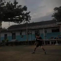 shadow boxing