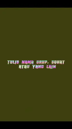 TULIS NAMA SQUAT