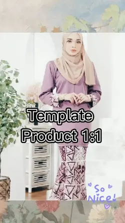 Product template 1:1