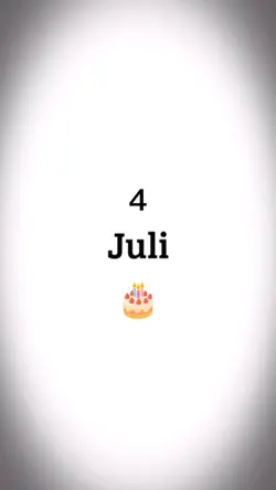HBD 4 Juli 