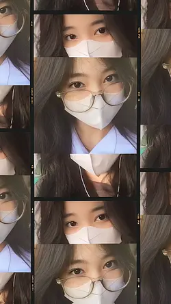 with mask no mask