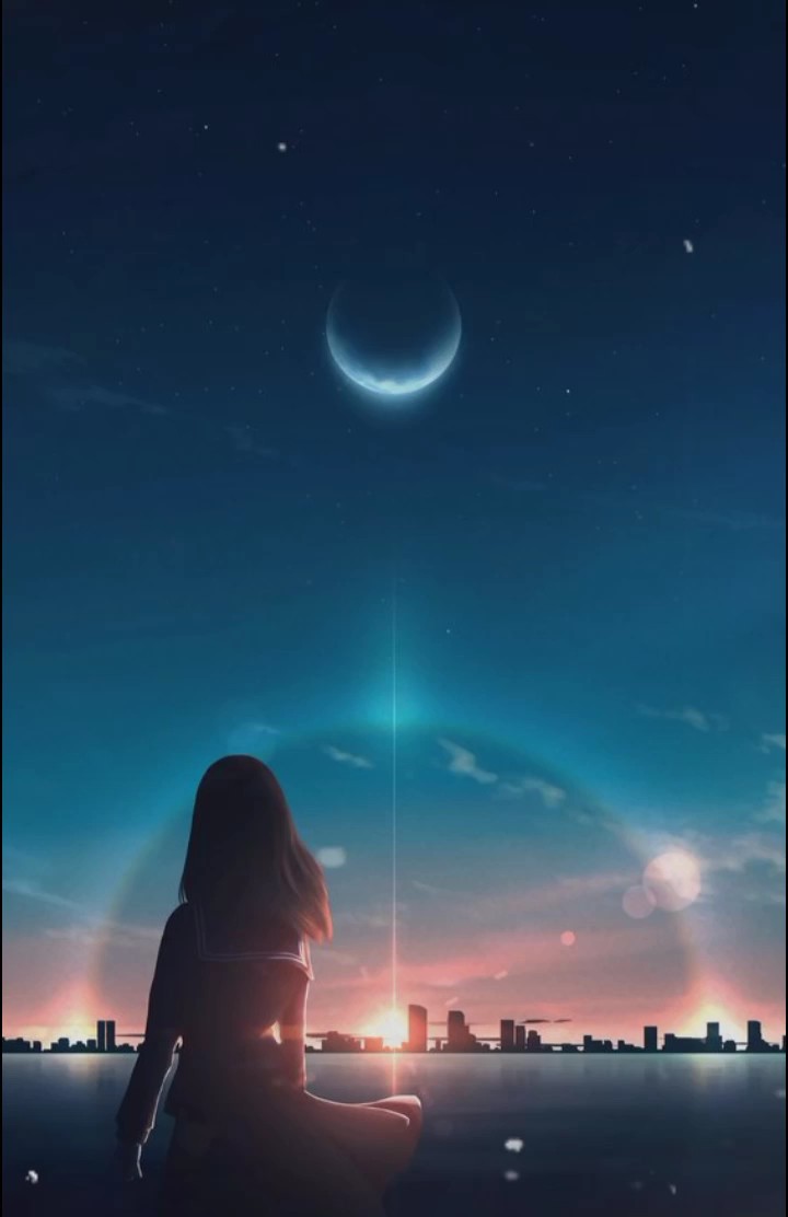 សម្លឹងមើលច័ន្ទ