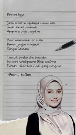 tulisan atas kertas