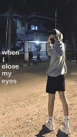 when i close my eyes