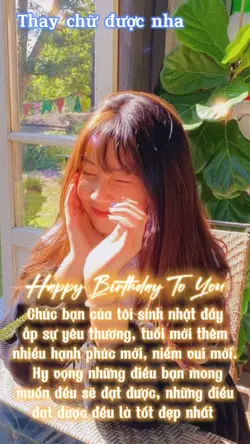 Chúc mừng sinh nhật 