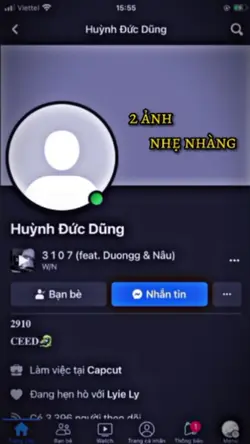 mẫu 2 ảnh nhẹ nhàng 
