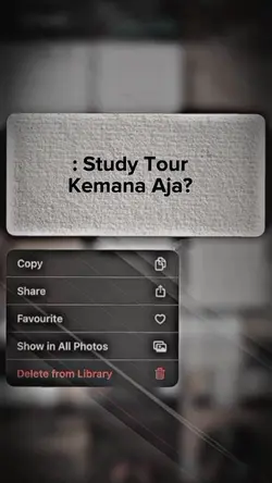 Study tour