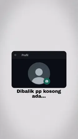 Di Balik Pp Kosong