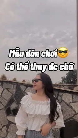 Mẫu dân chơi 😎