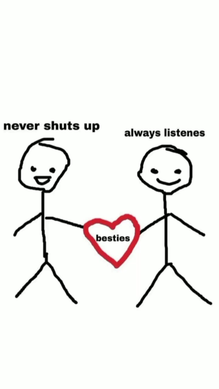 always listens