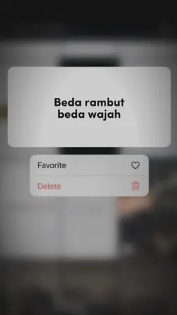 bda rambut bda wajah
