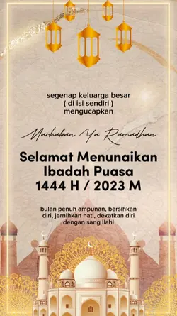 ucapan ramadan 1444H