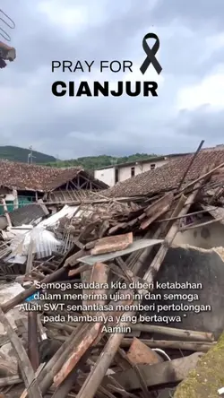 Pray for Cianjur