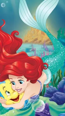 Ariel and Flounder 