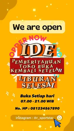 Toko buka kembali