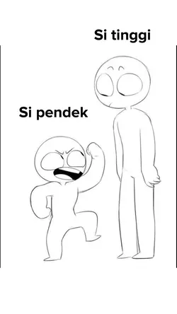 Pendek Dan tinggi 