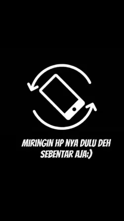 miringin hp ny deh