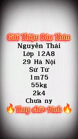 Giới Thiệu Bản Thân