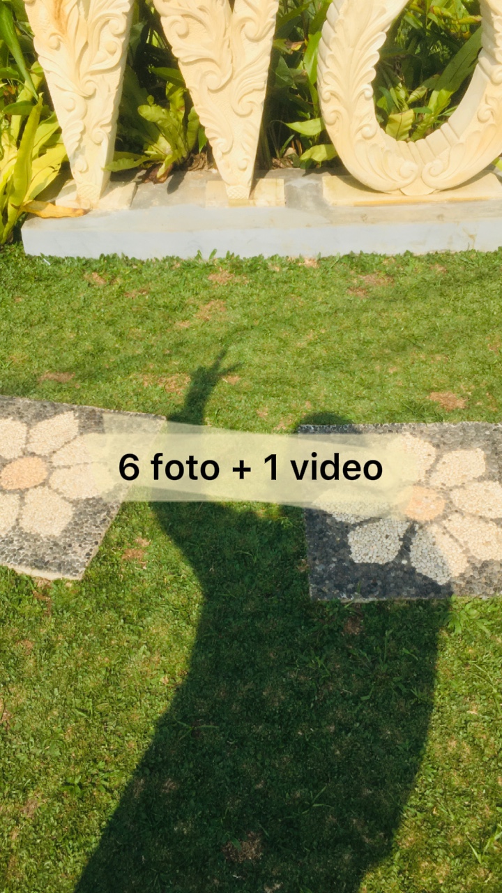 6 foto + 1 video