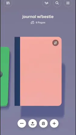 Journal w/bestie
