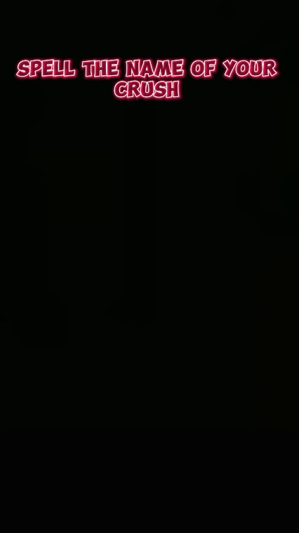 name of your crush 