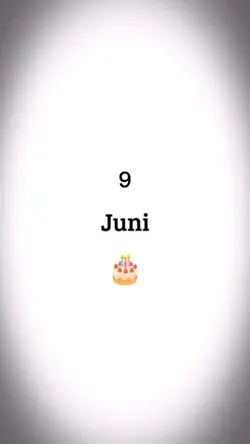 HBD 9 Juni