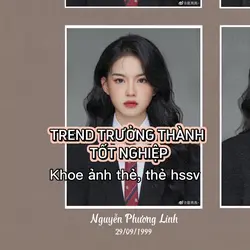 Trend tốt nghiệp 📒