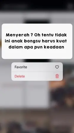 Tidak menyerah