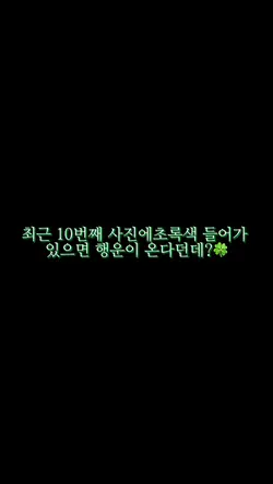 최근 10번째 사진