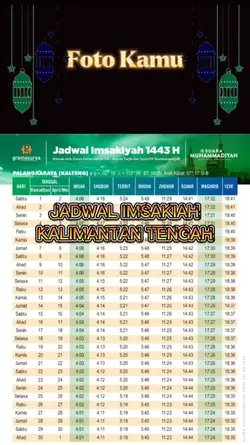 Jadwal Puasa Kalteng
