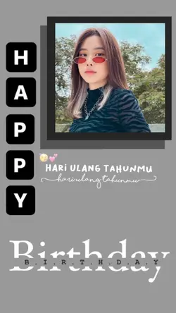Khusus buat yg ultah