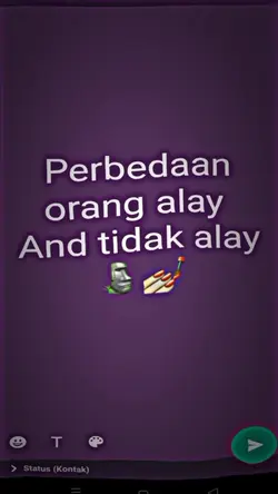 alay & tidak alay